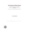 The Problem of Ohio Mounds (Webster''s German Thesaurus Edition) door Inc. Icon Group International