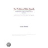 The Problem of Ohio Mounds (Webster''s Korean Thesaurus Edition) door Inc. Icon Group International