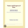 Nature and Progress of Rent (Webster''s French Thesaurus Edition) by Inc. Icon Group International