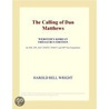 The Calling of Dan Matthews (Webster''s Korean Thesaurus Edition) door Inc. Icon Group International