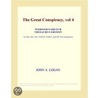 The Great Conspiracy, vol 4 (Webster''s French Thesaurus Edition) door Inc. Icon Group International