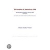 Diversities of American Life (Webster''s German Thesaurus Edition) door Inc. Icon Group International