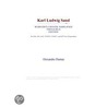Karl Ludwig Sand (Webster''s Chinese Simplified Thesaurus Edition) door Inc. Icon Group International