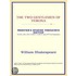 The Two Gentlemen of Verona (Webster''s Spanish Thesaurus Edition)