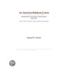 An American Robinson Crusoe (Webster''s Japanese Thesaurus Edition) door Inc. Icon Group International