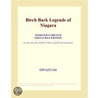 Birch Bark Legends of Niagara (Webster''s French Thesaurus Edition) door Inc. Icon Group International