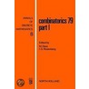 Combinatorics 79, Part I. Annals of Discrete Mathematics, Volume 8. door M. Deza