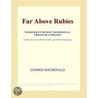 Far Above Rubies (Webster''s Chinese Traditional Thesaurus Edition) door Inc. Icon Group International