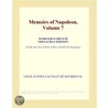 Memoirs of Napoleon, Volume 7 (Webster''s French Thesaurus Edition) by Inc. Icon Group International