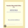 Standard Household Effect Co. (Webster''s French Thesaurus Edition) by Inc. Icon Group International