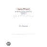 Utopia of Usurers (Webster''s Chinese Simplified Thesaurus Edition) door Inc. Icon Group International