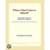When a Man Comes to Himself (Webster''s Japanese Thesaurus Edition) door Inc. Icon Group International