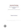 Ancestral Footstep (Webster''s Chinese Simplified Thesaurus Edition) door Inc. Icon Group International