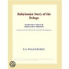 Babylonian Story of the Deluge (Webster''s French Thesaurus Edition) door Inc. Icon Group International