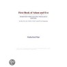 First Book of Adam and Eve (Webster''s Portuguese Thesaurus Edition) door Inc. Icon Group International