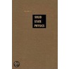 Solid State Physics Advances in Research and Applications, Volume 31 door Onbekend