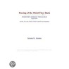 Passing of the Third Floor Back (Webster''s German Thesaurus Edition) by Inc. Icon Group International