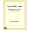 Peeps at Many Lands (Webster''s Chinese Simplified Thesaurus Edition) door Inc. Icon Group International
