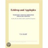 Eeldrop and Appleplex (Webster''s Chinese Simplified Thesaurus Edition) door Inc. Icon Group International