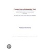 Passages from a Relinquished Work (Webster''s Korean Thesaurus Edition) by Inc. Icon Group International