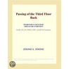Passing of the Third Floor Back (Webster''s Japanese Thesaurus Edition) by Inc. Icon Group International