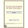 Collected Works Of Poe, Volume Ii (webster''s Spanish Thesaurus Edition) by Reference Icon Reference