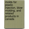 Molds for Plastic Injection, Blow Molding, and Related Products in Canada by Inc. Icon Group International