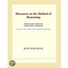 Discourse on the Method of Reasoning (Webster''s French Thesaurus Edition) door Inc. Icon Group International