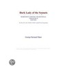 Dark Lady of the Sonnets (Webster''s Chinese Traditional Thesaurus Edition) by Inc. Icon Group International