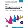Cima Official Learning System 2008 Management Accounting Decision Management by Louise Burke