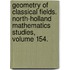Geometry of Classical Fields. North-Holland Mathematics Studies, Volume 154.