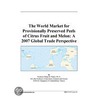The World Market for Provisionally Preserved Peels of Citrus Fruit and Melon door Inc. Icon Group International