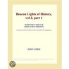 Beacon Lights of History, vol 3, part 1 (Webster''s French Thesaurus Edition) by Inc. Icon Group International