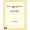 Beacon Lights of History, vol 3, part 1 (Webster''s Korean Thesaurus Edition) door Inc. Icon Group International