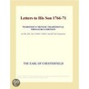 Letters to His Son 1766-71 (Webster''s Chinese Traditional Thesaurus Edition) by Inc. Icon Group International