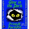 Children''s Glow in the Dark Theme  Birthday Party Games and Printable Theme Party Kit door Louanne Scharfetter Mckeefery
