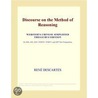 Discourse on the Method of Reasoning (Webster''s Chinese Simplified Thesaurus Edition) by Inc. Icon Group International