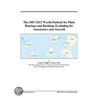 The 2007-2012 World Outlook for Plain Bearings and Bushings Excluding for Automotive and Aircraft door Inc. Icon Group International