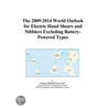 The 2009-2014 World Outlook for Electric Hand Shears and Nibblers Excluding Battery-Powered Types door Inc. Icon Group International