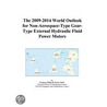 The 2009-2014 World Outlook for Non-Aerospace-Type Gear-Type External Hydraulic Fluid Power Motors door Inc. Icon Group International