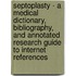 Septoplasty - A Medical Dictionary, Bibliography, and Annotated Research Guide to Internet References