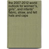 The 2007-2012 World Outlook for Women''s, Girls'', and Infants'' Fabric, Straw, and Felt Hats and Caps door Inc. Icon Group International
