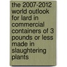 The 2007-2012 World Outlook for Lard in Commercial Containers of 3 Pounds or Less Made in Slaughtering Plants door Inc. Icon Group International