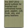 The 2007-2012 World Outlook for Finished and Unfinished Horse, Goat, Pigskin, Colt, Mule, Ass, and Pony Leathers by Inc. Icon Group International