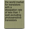 The World Market for Transistors with a Dissipation Rate of Less Than 1 Watt Excluding Photosensitive Transistors by Inc. Icon Group International