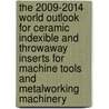The 2009-2014 World Outlook for Ceramic Indexible and Throwaway Inserts for Machine Tools and Metalworking Machinery by Inc. Icon Group International