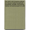 The 2007-2012 World Outlook for Tubular Metal Household Breakfast, Dinette, and Dining Tables Not Sold As Part of a Set door Inc. Icon Group International