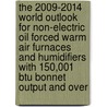 The 2009-2014 World Outlook For Non-electric Oil Forced Warm Air Furnaces And Humidifiers With 150,001 Btu Bonnet Output And Over door Inc. Icon Group International