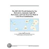 The 2007-2012 World Outlook for Tar Derivatives, Ammonia, Light Oil Derivations, and Coke Oven Gas Made in Coke Oven Establishments by Inc. Icon Group International