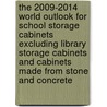 The 2009-2014 World Outlook for School Storage Cabinets Excluding Library Storage Cabinets and Cabinets Made from Stone and Concrete by Inc. Icon Group International